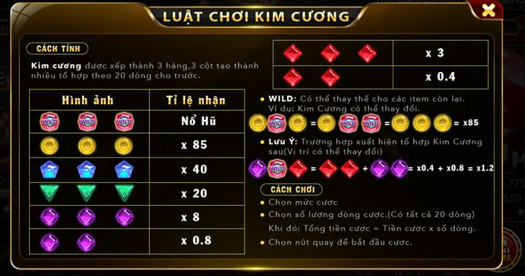 Minigame Kim Cương Tại Hitclub Sân Chơi Nổ Hũ Đẳng Cấp Với Cơ Hội Thắng Lớn