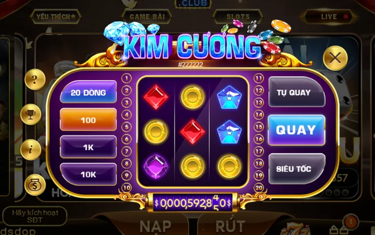Minigame Kim Cương Tại Hitclub Sân Chơi Nổ Hũ Đẳng Cấp Với Cơ Hội Thắng Lớn