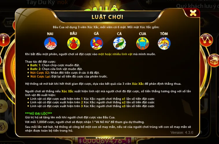 Tuyệt Chiêu Chinh Phục Minigame Bầu Cua Mini Tại HitClub Nhận Thưởng Lớn Mỗi Ngày