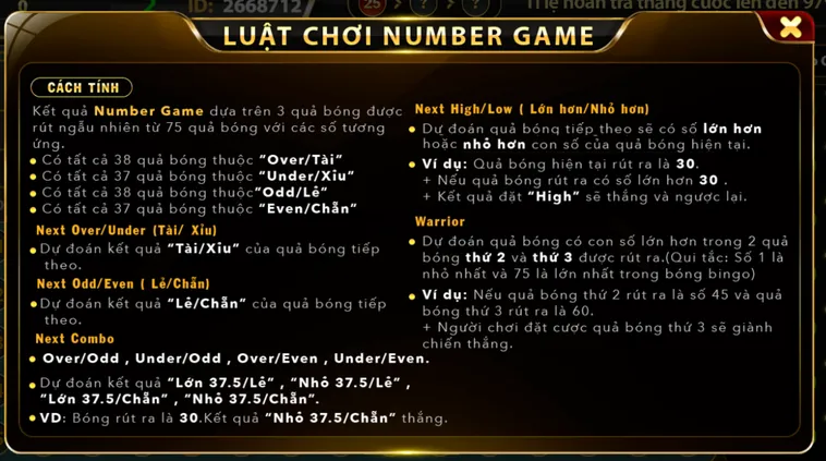 Number Game Tại HitClub Sân Chơi Cá Cược Tốc Độ Cho Mọi Người Chơi