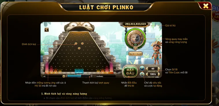 Plinko Tại HitClub Tận Hưởng Cảm Giác Thả Bóng Nhận Thưởng Đỉnh Cao